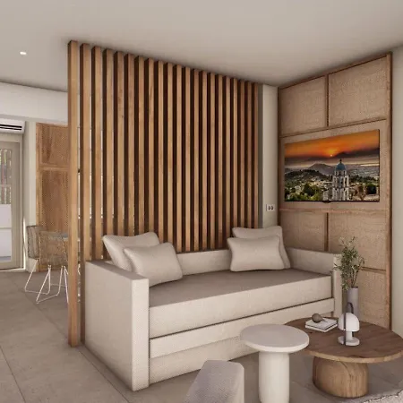 Elysian Beachfront Luxury With Jacuzzi - Sea & View - Adults Only 公寓 科斯镇