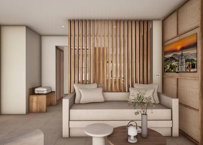 Elysian Beachfront Luxury With Jacuzzi - Sea & View Lägenhet Kos